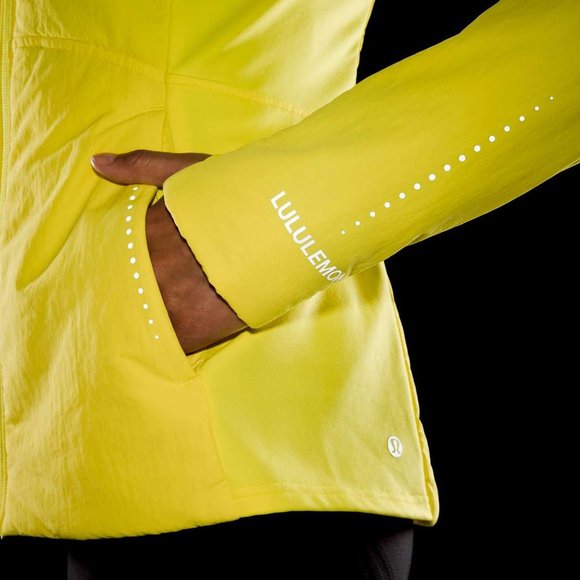 Lululemon Another Mile Jacket Sonic Yellow - Picture 5 of 5